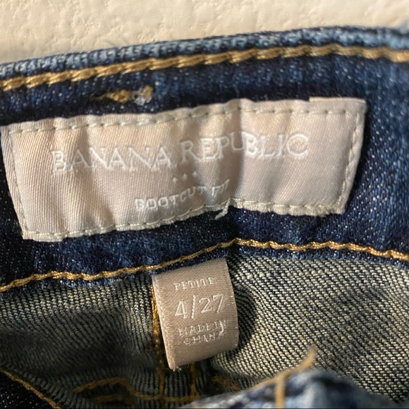 BANANA REPUBLIC BOOT CUT JEAN - Picture 4 of 4